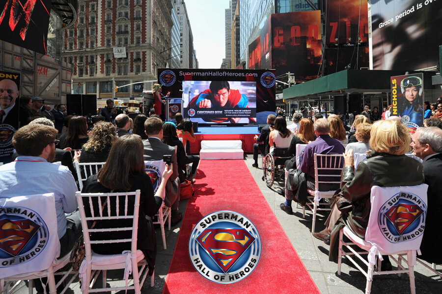 Superman Hall of Heroes Launch